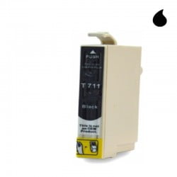 Epson T0711/T0891 Preto Tinteiro Compativel