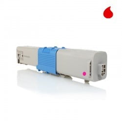 OKI C310/C510/C511/C531 Magenta Toner Compativel (44469705)