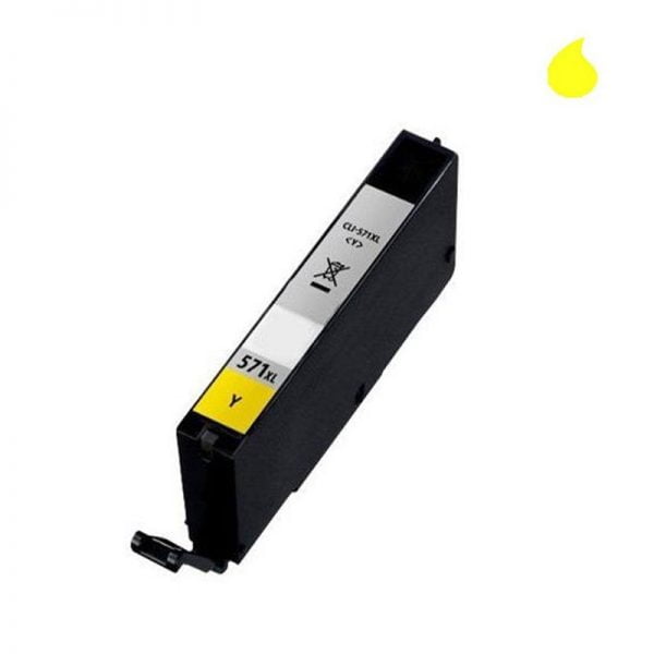 Canon CLI571XL Amarelo Tinteiro Compativel 1