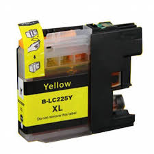 Brother LC225XL Amarelo Tinteiro Compativel