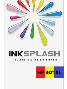 HP 301XL Tricolor Tinteiro Compativel Inksplash® (PREMIUM)