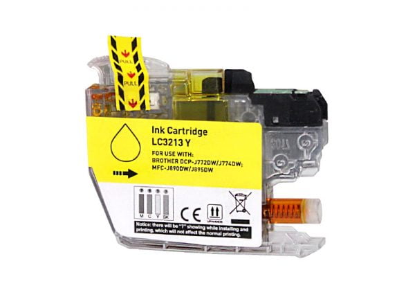 Brother LC3213/LC3211 Amarelo Tinteiro Compativel 1