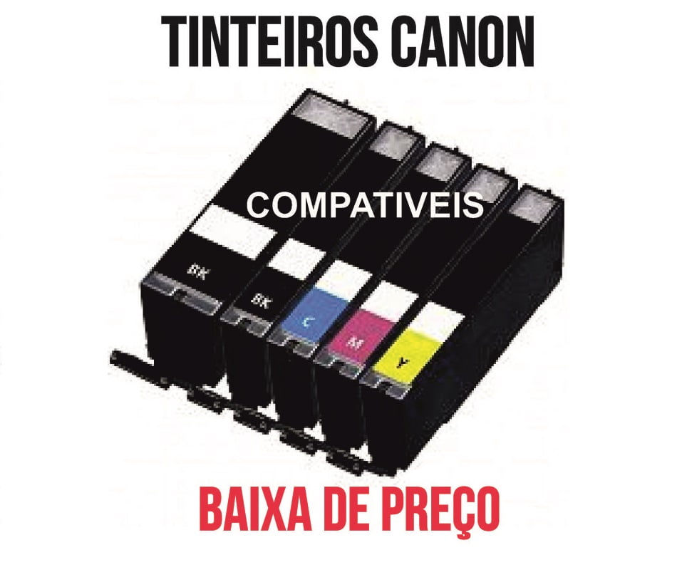 Baixa Preço Tinteiros Canon Compativeis 1