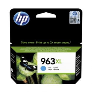 HP 963XL Azul Tinteiro Original - 3JA27AE