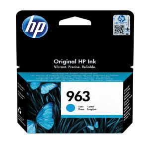 HP 963 Azul Tinteiro Original - 3JA23AE