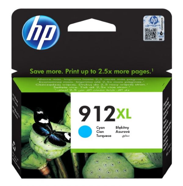 HP 912XL Azul Tinteiro Original - 3YL81AE 1 HP 912XL Azul Tinteiro Original - 3YL81AE 1