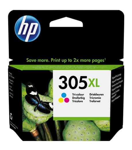 HP 305XL Color Tinteiro Original - 3YM63AE 1 HP 305XL Color Tinteiro Original - 3YM63AE 1