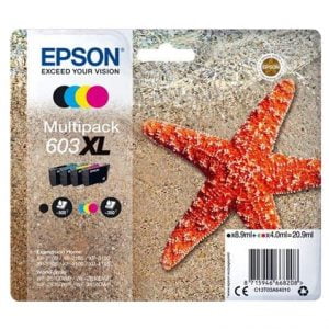 Epson 603XL Pack de 4 Tinteiros Originais - C13T03A64010