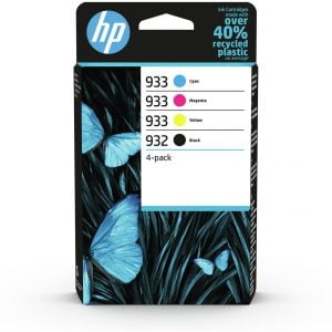 HP 932 + 933 Pack de 4 Tinteiros Originais - 6ZC71AE