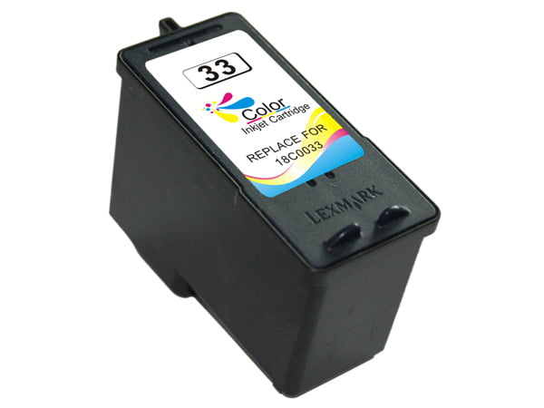 Lexmark 33 Color Tinteiro Compativel - 18CX033E 1 Lexmark 33 Color Tinteiro Compativel - 18CX033E 1
