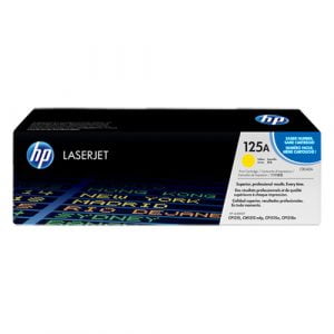 HP CB542A Amarelo Toner Original - 125A