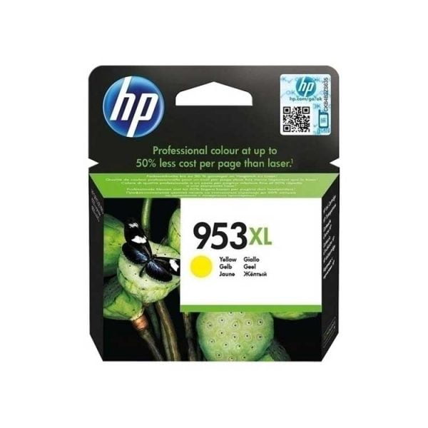 HP 953XL Amarelo Tinteiro Original (F6U18AE) 1