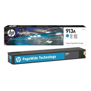 HP 913A Azul Tinteiro Original - F6T77AE