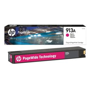 HP 913A Magenta Tinteiro Original - F6T78AE