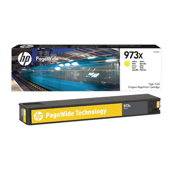 HP 973X Amarelo Tinteiro Original - F6T83AE 1 HP 973X Amarelo Tinteiro Original - F6T83AE 1