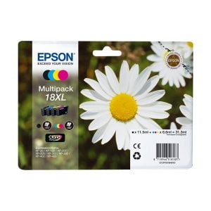 Epson T1816 (18XL) Pack de 4 Tinteiros Originais - C13T18164012
