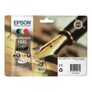 Epson T1636 Pack de 4 Tinteiros Originais - C13T16364012
