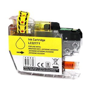 Brother LC3217 Amarelo Tinteiro Compativel