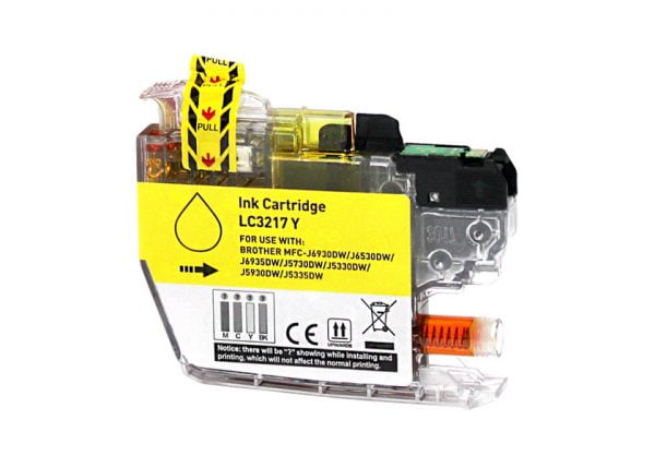 Brother LC3217 Amarelo Tinteiro Compativel 1