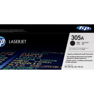 HP CE410A Preto Toner Original - 305A