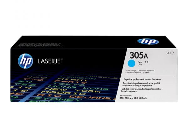 HP CE411A Azul Toner Original - 305A 1