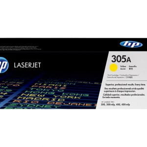 HP CE412A Amarelo Toner Original - 305A