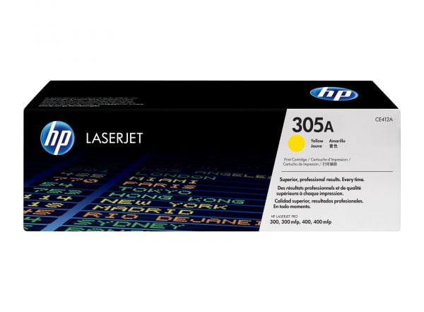 HP CE412A Amarelo Toner Original - 305A 1 HP CE412A Amarelo Toner Original - 305A 1