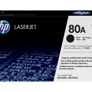 HP CF280A Preto Toner Original - 80A