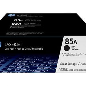 HP CE285A Preto Pack de 2 Toner Original (85A)