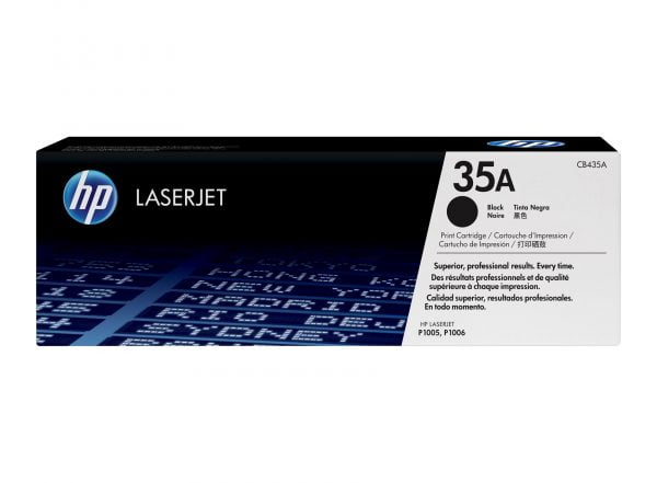 HP CB435A Preto Toner Original - 35A 1
