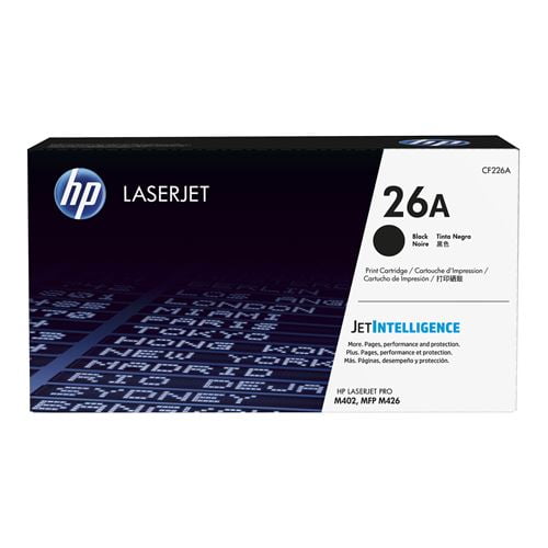 HP CF226A Preto Toner Original - 26A 1 HP CF226A Preto Toner Original - 26A 1