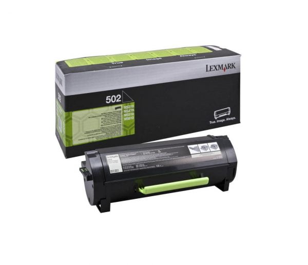 Lexmark MS310/MS312/MS410/MS415/MS510/MS610 Preto Toner Original - 50F2000/502 1
