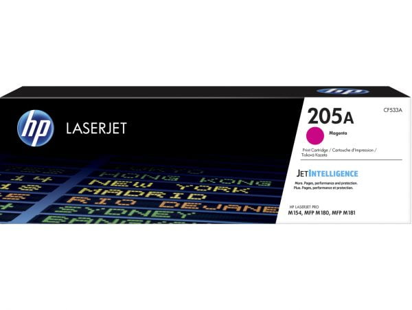 HP CF533A Magenta Toner Original - 205A 1 HP CF533A Magenta Toner Original - 205A 1