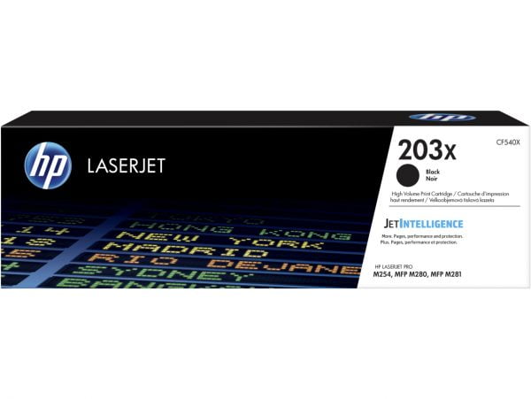 HP CF540X Preto Toner Original (203X) 1