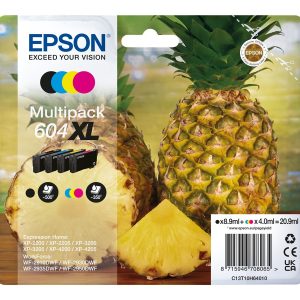 Epson 604XL Pack de 4 Tinteiros Originais - C13T10H64010